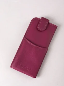 canneberge - Lakeland Leather Etui à lunettes