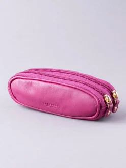 canneberge - Étui Lakeland en cuir à deux verres