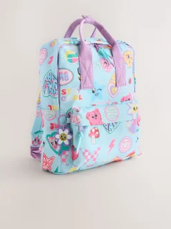 Caractère bleu - sac à dos