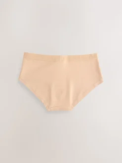 Caramel Nude - Paquet de slips taille basse 5 (5-16ans)