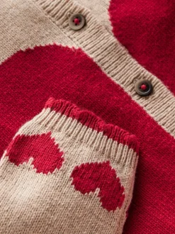 Cardigan Boden à col avec logo