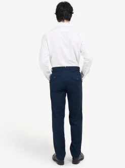 Carmack Pantalons queue de poisson Oliver Spencer Oliver Bleu