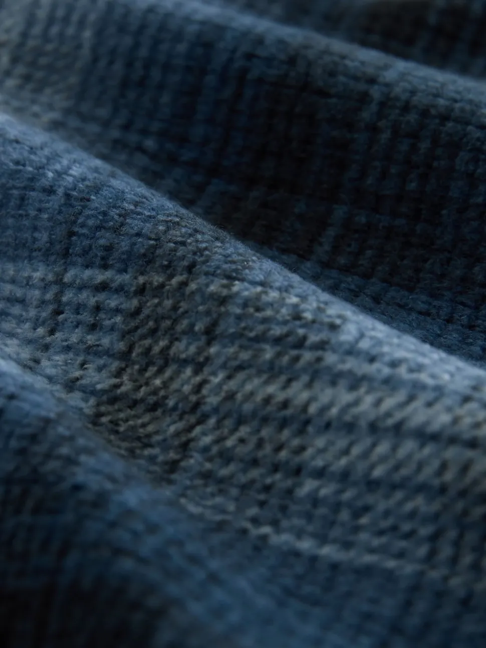 Carreaux bleu marine - Ensemble pyjama Motionflex confortable à manches longues et poignets