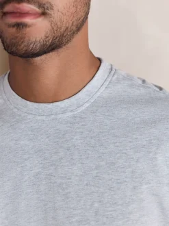 Carreaux gris/rouge bordeaux - Pyjama confortable à manches courtes Motionflex