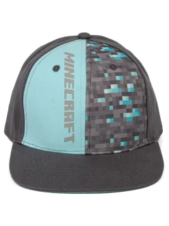 Casquette Vanilla Underground Minecraft grise garçon
