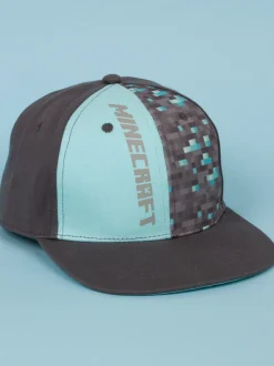 Casquette Vanilla Underground Minecraft grise garçon