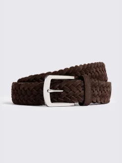 Ceinture MOSS en daim tissé