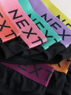 Ceinture noire lumineuse - Lot de 10 - Slips riches en coton