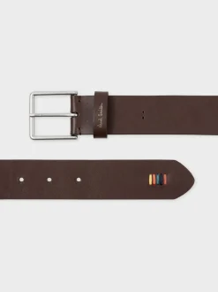 Ceinture PS Paul Smith à logo et détails surpiqués