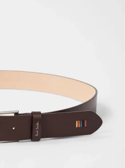 Ceinture PS Paul Smith à logo et détails surpiqués