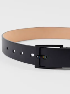 Ceinture PS Paul Smith Détail Rayure Logo