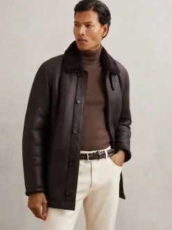 Ceinture tissée en cuir Reiss Carlton