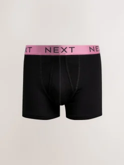 Ceintures brillantes Noir brillantes - Coupe standard - Caleçon A-Front 10 Pack