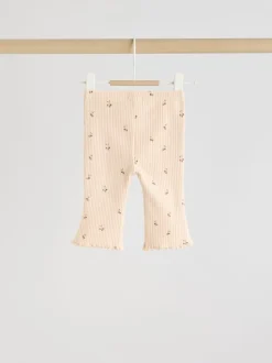 Cerise neutre - Ensemble 3 pièces : gilet en maille, haut à manches longues et leggings (0mois -3ans)