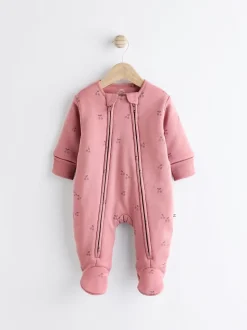 Cerise rose - 2.5 TOG Combinaison de nuit matelassée Bébé