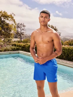 Chambray bleu - 5 Inch - Shorts de bain de volley indispensable Nike