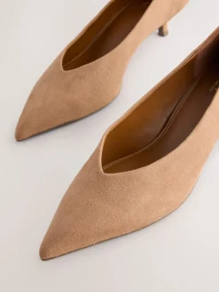 chameau - Chaussures à talons Kitten heel à bout pointu