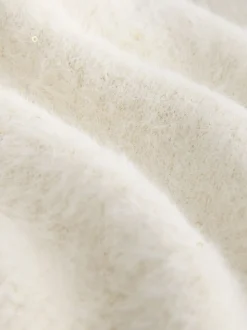 champagne - Boléro pour les occasions moelleuses (12mois à16ans)