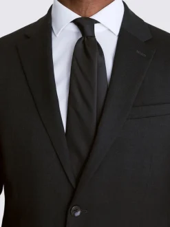 charbon de bois - Ajusté - MOSS Veste de costume extensible