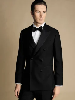 Charles Tyrwhitt Costume de soirée slim à double poitrine : veste