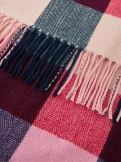 Écharpe Accessorize couverture à carreaux