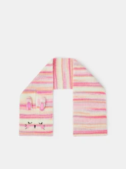 Écharpe Angels By Accessorize Filles à Rayures Lapin