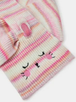 Écharpe Angels By Accessorize Filles à Rayures Lapin