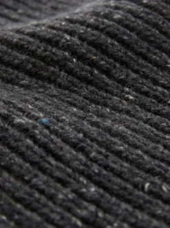 ÉCHARPE CHEVRON EN LAINE D'AGNEAU POUR HOMME