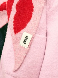 Écharpe triangle Eleanor Bowmer à damiers