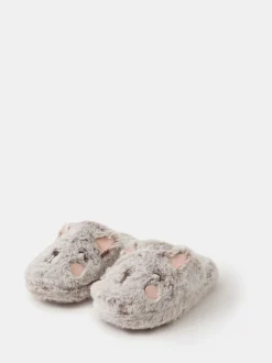 Chaussons Accessorize chat duveteux fille