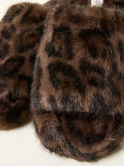 Chaussons FatFace léopard