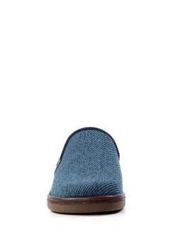 Chaussons Lazy Dogz Oliver bleus doublés chauds