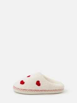 Chaussons mules Accessorize Heart Teddy