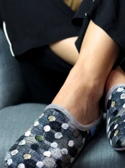 Chaussons mules Lunar Crackle Spotty