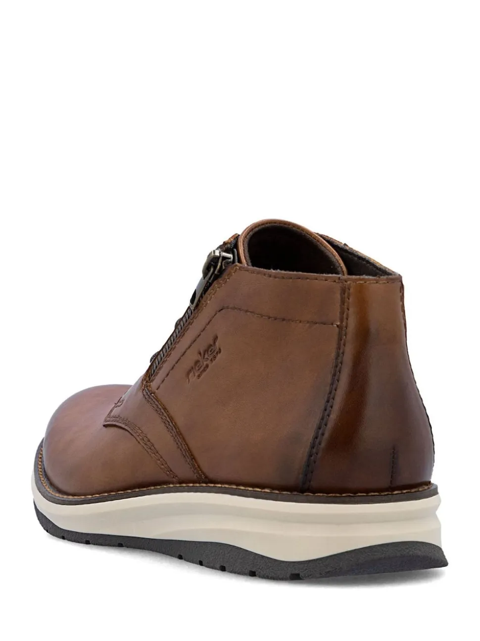 Chaussures Rieker marron zippées