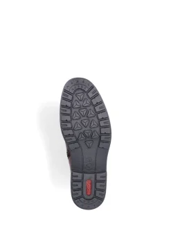 Chaussures Rieker marron zippées