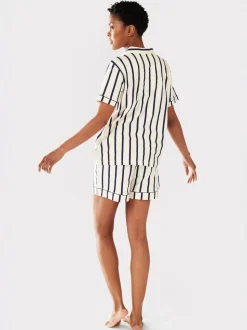 Chelsea Peers pyjama court rayé 100% coton