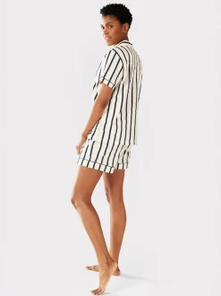 Chelsea Peers pyjama court rayé 100% coton