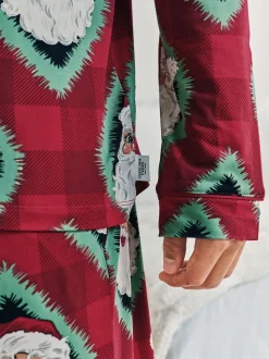 Chelsea Peers pyjama long imprimé Père Noël Jolly Santa