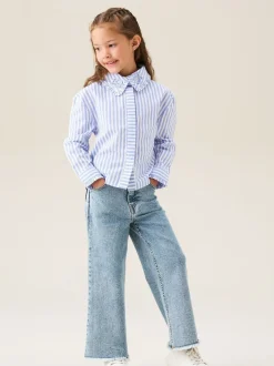 Chemise Angel & Rocket à rayures et col corsage