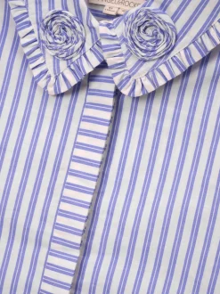 Chemise Angel & Rocket à rayures et col corsage