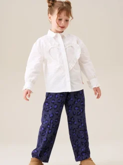 Chemise Angel & Rocket Adelle à imprimé cœur à volants