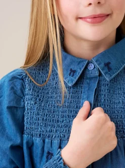 Chemise Angel & Rocket Myla en Denim brodé