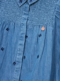Chemise Angel & Rocket Myla en Denim brodé