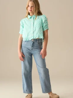 Chemise Angel & Rocket Sammie Rayure à ourlet à volants