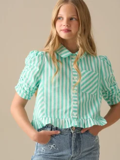 Chemise Angel & Rocket Sammie Rayure à ourlet à volants