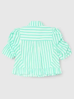 Chemise Angel & Rocket Sammie Rayure à ourlet à volants