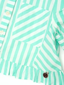 Chemise Angel & Rocket Sammie Rayure à ourlet à volants