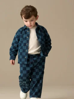 Chemise Angel & Rocket Tommy à carreaux en velours côtelé