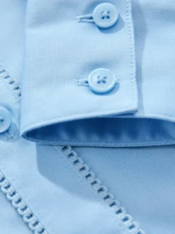 Chemise d’école Clarks ajustée à manches longues